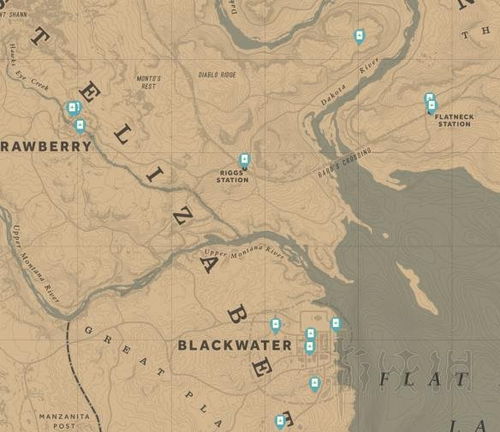 (荒野大镖客详细地图)探秘荒野大镖客攻略图文：不可错过的游戏技巧与地图指南