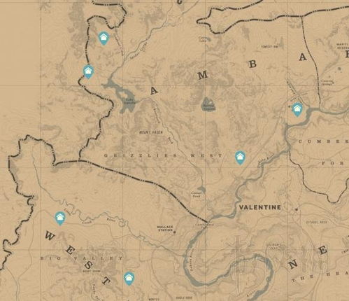 (荒野大镖客详细地图)探秘荒野大镖客攻略图文：不可错过的游戏技巧与地图指南
