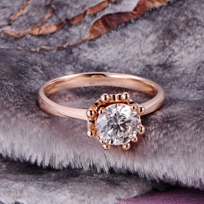 (1克拉18k钻戒多少钱)官网购买正品1.22克拉18K黄金钻石戒指，您最佳的选择！